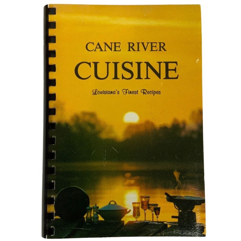 Cane River Cuisine Cookbook Service League Of Natchitoches LA 1987 Spiral-Bound